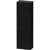 Duravit Hoge kast d-neo kolomkast wand 132 cm rechtsdraaiend mat eiken zwart