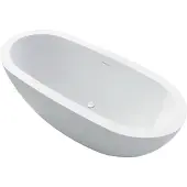 Best design Cruise solid surface vrijstaand bad 180x80x60cm mat wit