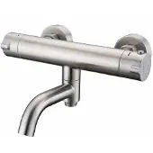 Sanilux Badkraan Opbouw RVS Rond