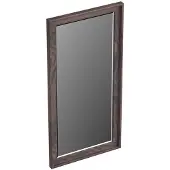 Forzalaqua Spiegel Reno Rechthoek 40x2x80 Cm Eiken Charcoal