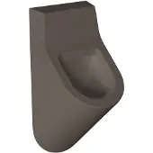 Salenzi Urinoir Hung Achterinlaat Mat Donkerbruin (incl. ophangset en sifon)
