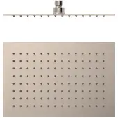 Tres Hoofddouche plafonduitloop 30x20 cm staal