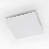 Boss & Wessing Afvoerventiel design bws ventilatie vierkant 12.5 cm groot wit