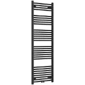 Boss & Wessing Radiator BWS Saniro 60x160cm Middenaansluiting Mat Zwart