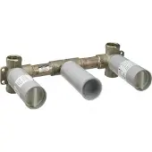 Hansgrohe Universeel inbouwdeel voor 3-gats wandkraan (bad en wastafel)