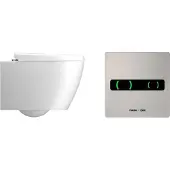 Ipee Wandcloset T3 230V Plus Rimless Incl Softclose Zitting Infrarood Sensor Wit