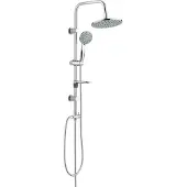 Boss & Wessing BWS Regendouche | Tondo | Met zeephouder | 20cm Stortdouche | Chroom | Opbouw (Excl. mengkraan)