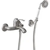 Tres Badmengkraan clasic 1 hendel incl handdouche en doucheslang rvs