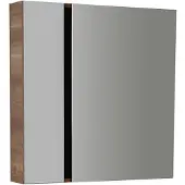 Boss & Wessing Spiegelkast bws verti 78x80 cm walnoot