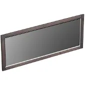 Forzalaqua Spiegel Gela 120x2x50 Cm Eiken Charcoal