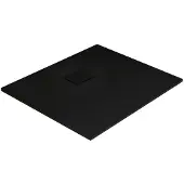 Boss & Wessing Douchebak bws naxos smc 90x90 cm stone-look mat zwart