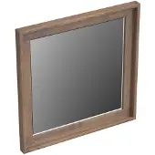 Forzalaqua Spiegel Reno Vierkant 40x2x40 Cm Eiken Havanna