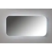 Xenz Badkamerspiegel limone 100x50 cm met ledverlichting en spiegelverwarming