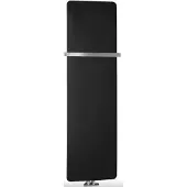 Sapho Designradiator tabella 49x159 cm 734w mat zwart