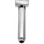 Hotbath Plafonduitloop Mate 15 cm Vierkant Geborsteld Nikkel