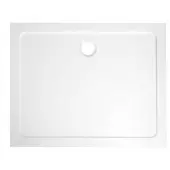 Aqualine Tecmi Gekweekte marmeren douchebak 100x80x3cm