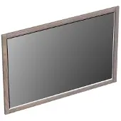 Forzalaqua Spiegel Gela 120x2x80 Cm Eiken Silver Grey