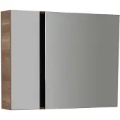 Boss & Wessing Spiegelkast bws verti 98x80 cm walnoot