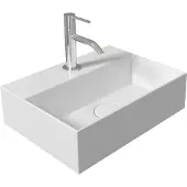 Salenzi Spy Fontein met clickwaste 40x30 cm glans wit