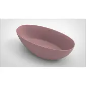 Arcqua Vrijstaand ligbad ica 170x80 mat roze