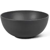 Globo Waskom t-edge rond 37x16 cm zonder overloop smoke