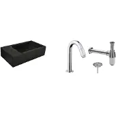 Wiesbaden FonteinPack Recto Natuursteen Links 40x22x10 cm