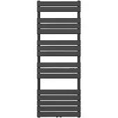 Boss & Wessing Handdoekradiator bws ress middenaansluiting 160x60 cm zwart