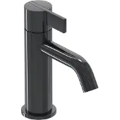 Ivy Aia Wastafelkraan pact model s coldstart zwart chroom pvd