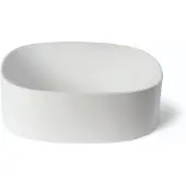 Luca Waskom sanitair tate 40x35x12,5 cm solid surface mat wit
