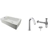 Wiesbaden Fonteinpack rhea mini links keramiek 36x18x9 cm