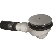 Geberit Douchebakafvoer Uniflex Extra Plat 90 mm Chroom