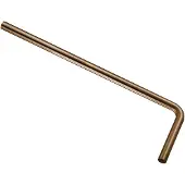 Wiesbaden UniMatch vloerbuis 75 x 22 x 3,2 cm geborsteld brons koper