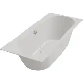 Xenz Ligbad Beterbad Madeira 170x75 cm Inclusief Badpoten Crème