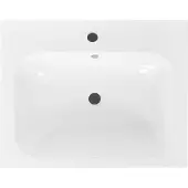 Best design Wastafel tbv splash meubels 60 cm met kraangat glans wit