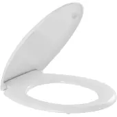 Sanindusa Toiletzitting cetus basic softclose clip off met bevestigingsmateriaal wit