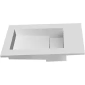 EH Design Fontein inbouw tolmezzo solid surface 400x220x100 mm