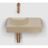 Clou Fonteinset vale incl. Toebehoren 7x38 cm mat mosterd