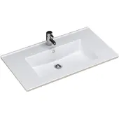 Sanicare Wastafel q10 keramiek 80x45 cm wit