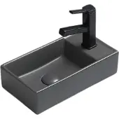 Sanilux Fontein juice 40x22x10 cm keramiek mat grijs