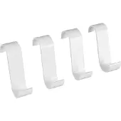 HD heating Handdoekhaak Accessoires Set Wit