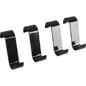 HD heating Handdoekhaak Accessoires Set Zwart