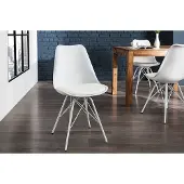 Invicta Retro stoel SCANDINAVIA MEESTERSTUK wit - 36205