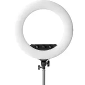 Caruba RGB Round Vlogger set 18 inch met tas Zwart