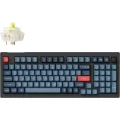 Keychron V5 Max QMK/VIA toetsenbord banana switch zwart