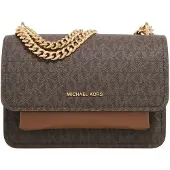 Michael Kors Schoudertas bruin / karamel / donkerbruin