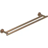 Ivy Aia Handdoekrek Dubbel Wandmodel 60 cm Geborsteld Mat Koper PVD