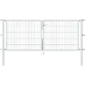 Alberts Deur met dubbel hek Flexo 250 cm breed, in verschillende hoogten