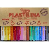Jovi Box 15 Giant Plasticine Taco 350 Grams Veelkleurig Kinderen