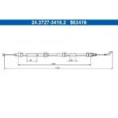 Ate 24.3727-3416.2 Handremkabel