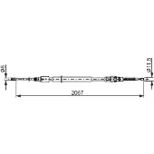 Bosch 1 987 482 869 Handremkabel